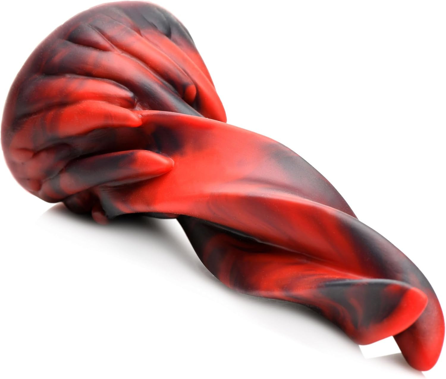 Dildo-uri din silicon XR Brands-AH159 Dildo-uri din silicon roșii 18,8 cm