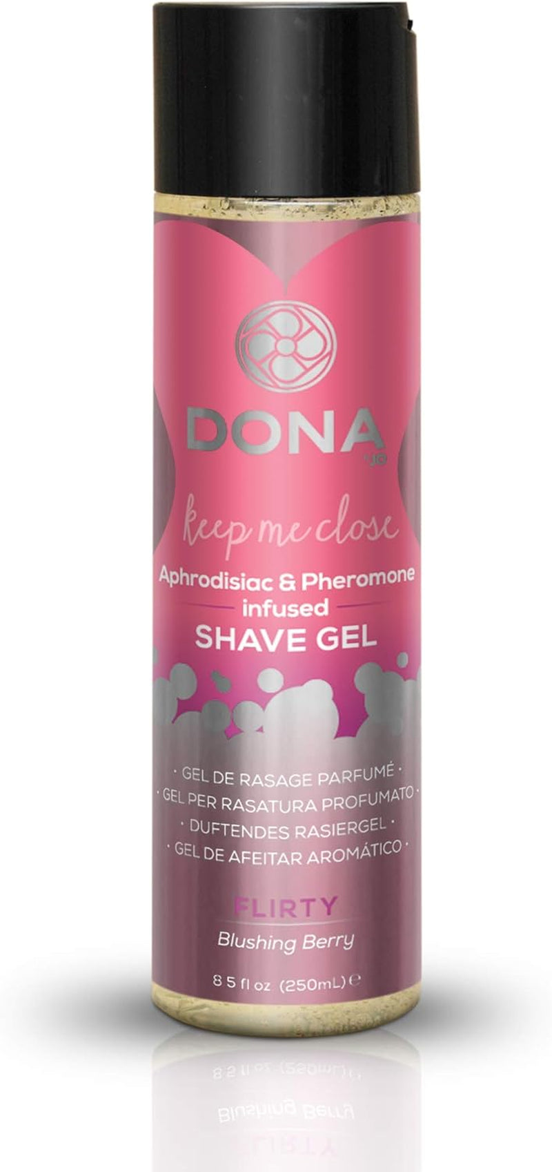 Gel de ras Dona cu aromă de flirt, 240 ml