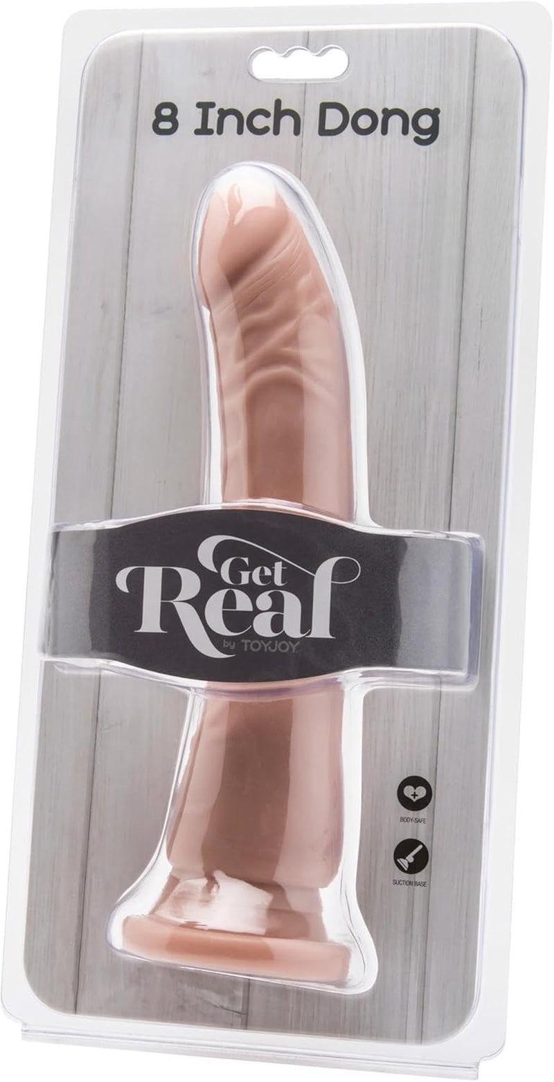 Pachet Get Real Dong de 8 inci (x), culoarea pielii, 20,3 cm, 10163SKIN_