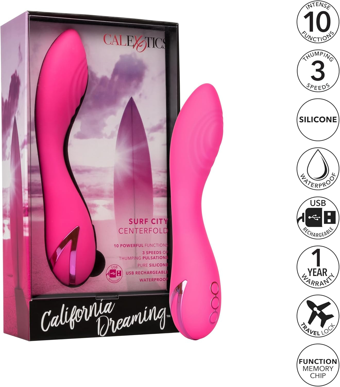 Hârtie pliabilă centrală Surf City, visătoare de California, 490 g