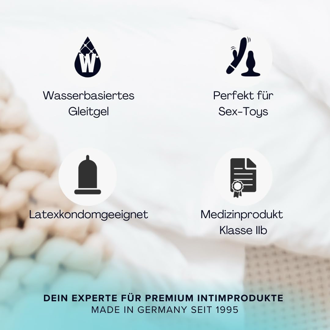 pjur WOMAN Nude (100ml) - Lubrifiant natural pe bază de apă - fără conservanți și parabeni - special conceput pentru femei