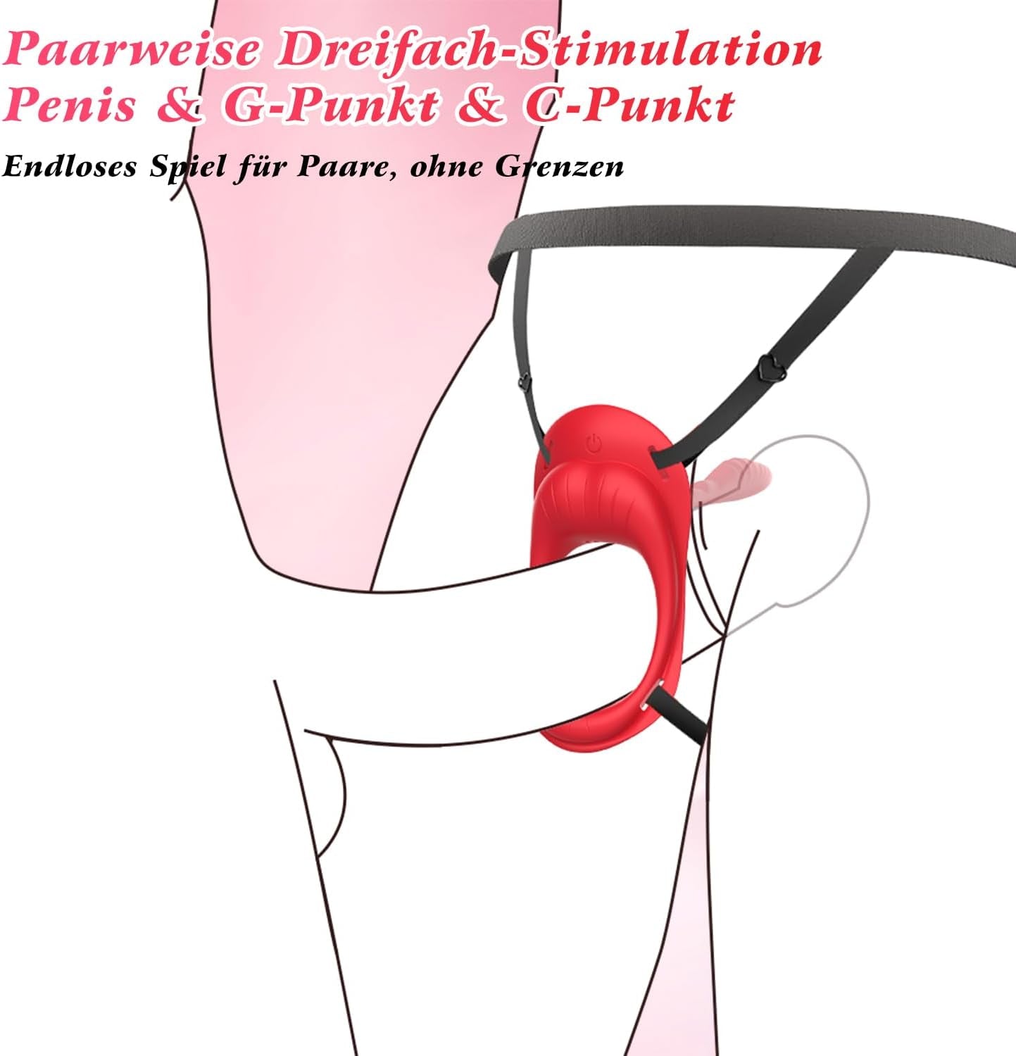 Vibrator fluture îmbunătățit cu jucărie sexuală bondage pentru cupluri (femei și bărbați), vibrații BDSM pentru femei (silențioase), seturi de vibratoare pentru femei (clitoridian cu telecomandă), seturi de jucării sexuale extreme