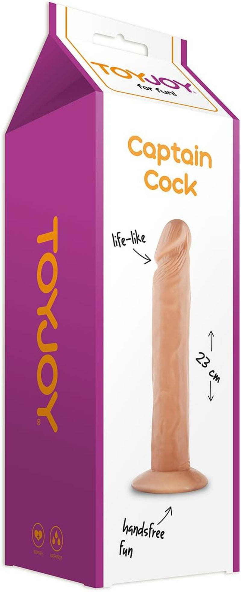Toy Joy Classics Captain Cock Dong Flesh 23 cm