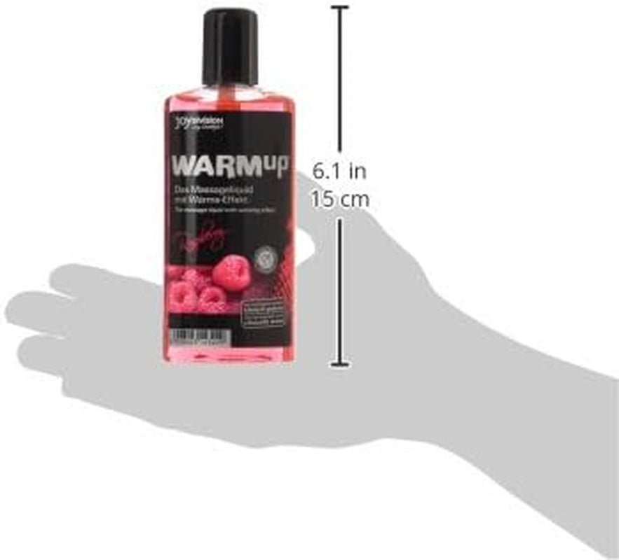 WARMup Zmeură – lubrifiant de masaj încălzitor, 150 ml