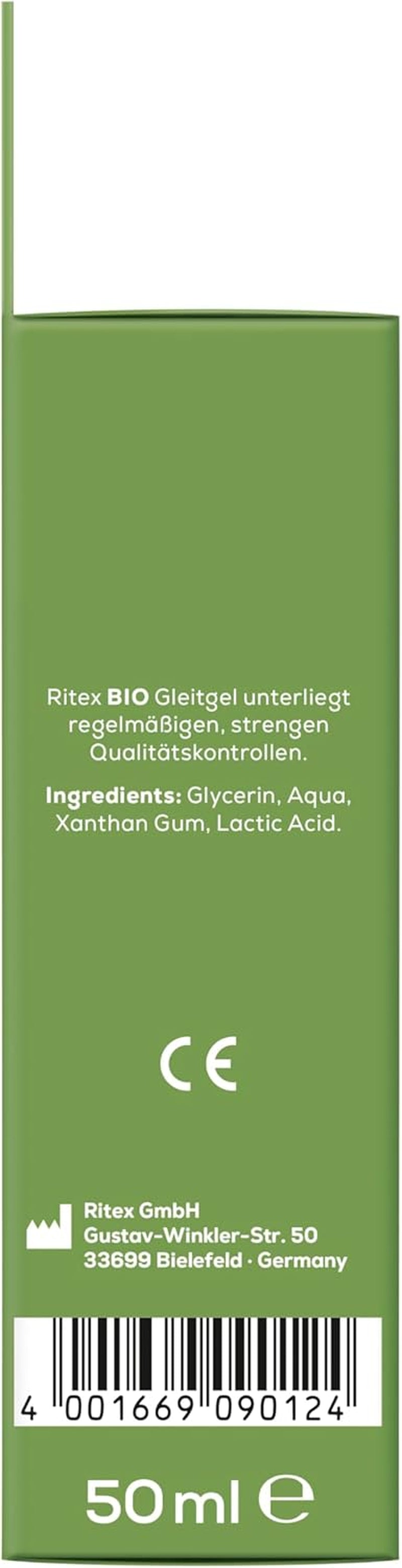 Lubrifiant Ritex Bio, vegan, 50 ml