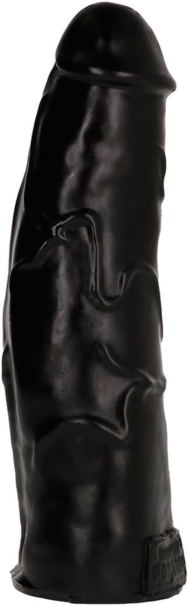 Căpitanul - Dildo Anal Realist Curbat - Negru