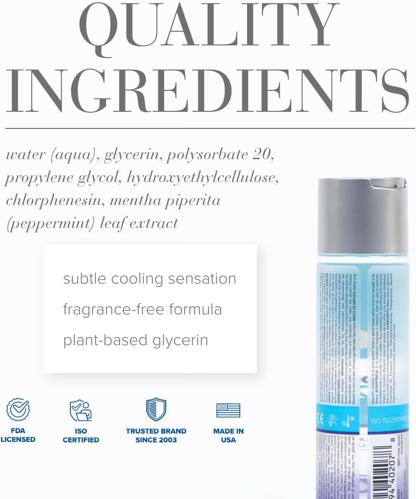 Gel răcoritor System Glide H2O pe bază de apă, 135 ml