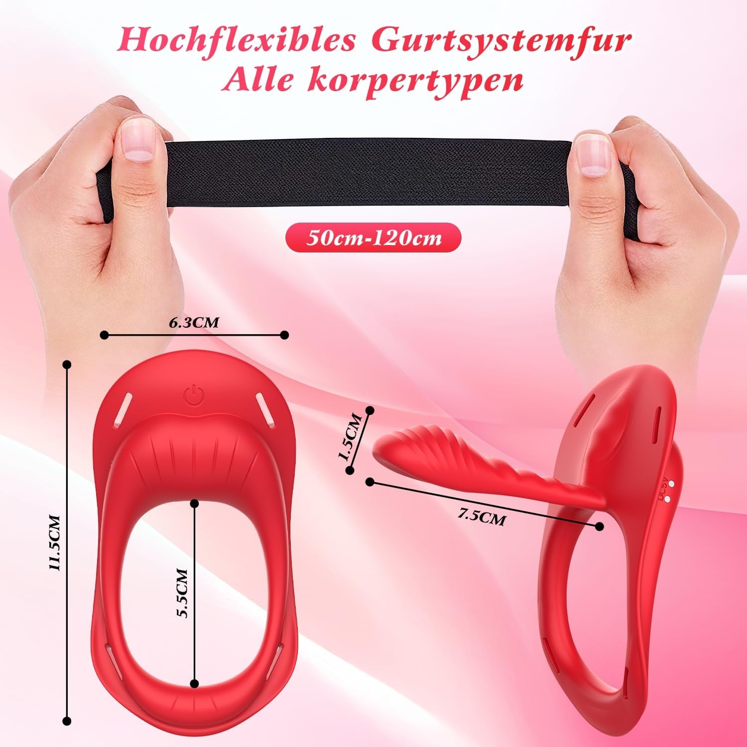 Vibrator fluture îmbunătățit cu jucărie sexuală bondage pentru cupluri (femei și bărbați), vibrații BDSM pentru femei (silențioase), seturi de vibratoare pentru femei (clitoridian cu telecomandă), seturi de jucării sexuale extreme