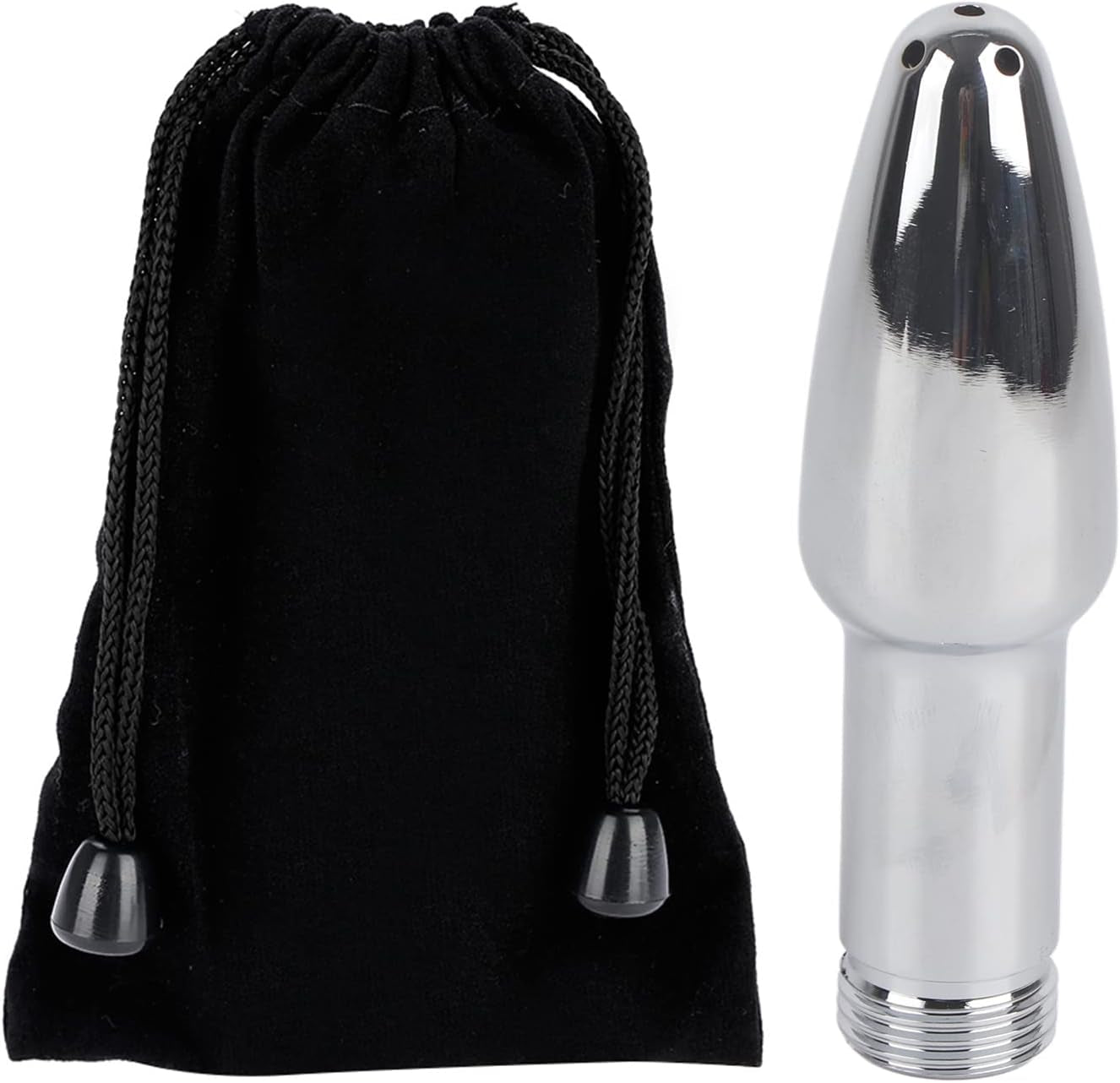 Atașament bideu, cap de duș metalic de înaltă calitate cu 5 jeturi de masaj pentru îngrijire intimă, cap de duș din aliaj de zinc pentru curățarea vaginală și igiena personală în baie