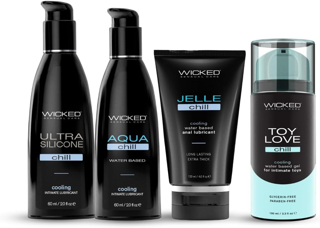 Lubrifiant pe bază de apă Wicked - Chill, 1 pachet (1 x 59 ml)