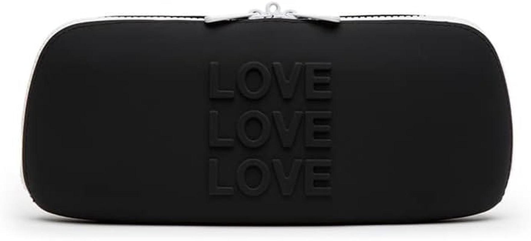 Geantă medie cu fermoar Love Storage - Husă vibratoare pentru adulți, neagră, 1 buc.