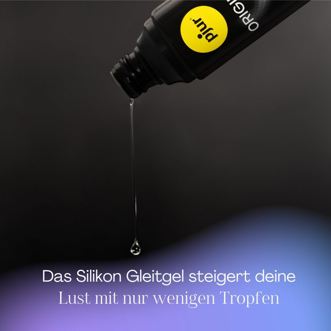 pjur ORIGINAL (100ml) - Lubrifiant siliconic premium - lubrifiere de lungă durată, fără aderență - foarte economic și potrivit pentru prezervative