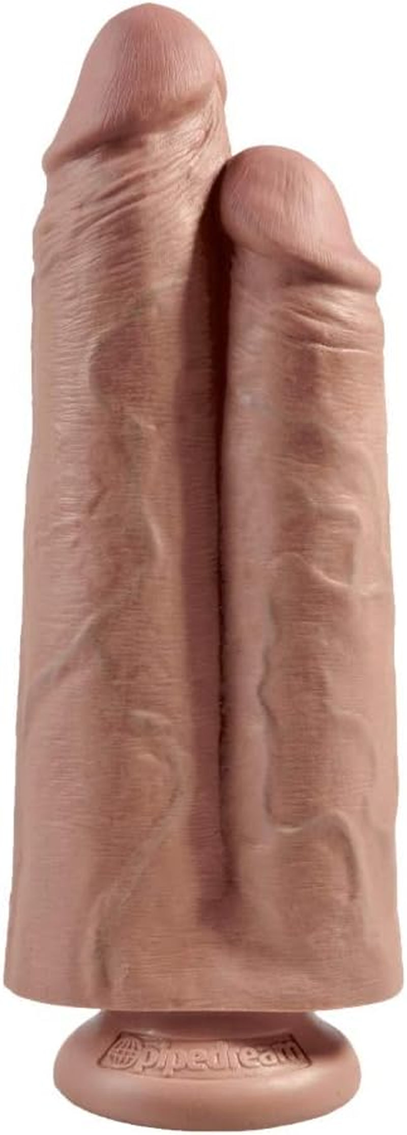 Pipedream - 7 inch două cozi pentru o gaură - Maro