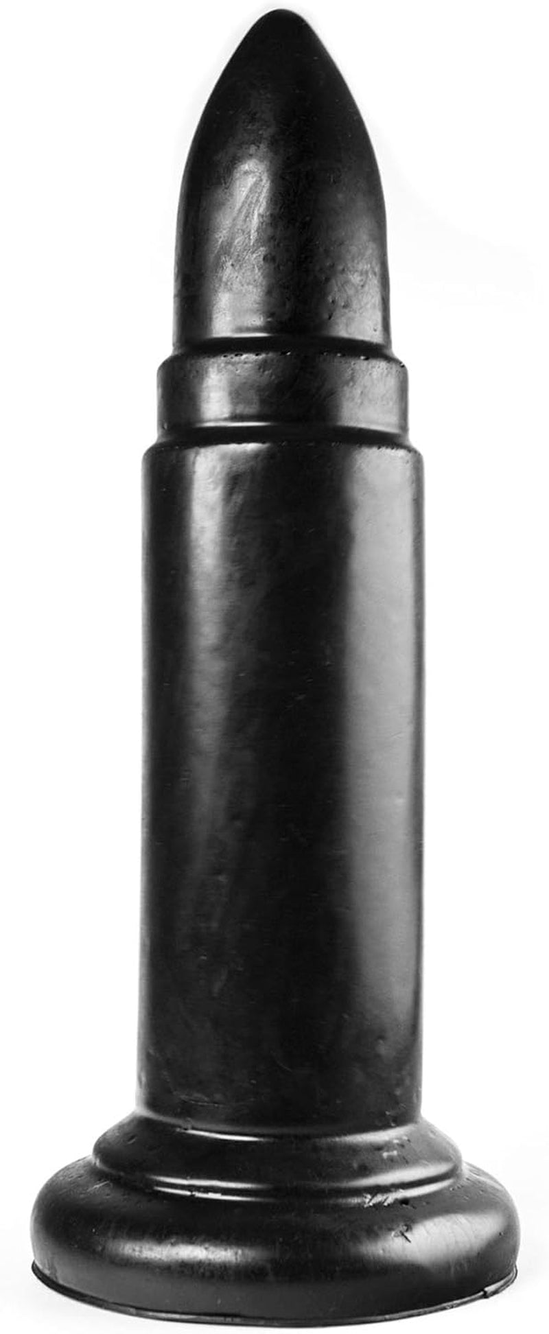 Dark Crystal de Bart, dildo în formă de cartuș - 27 cm lungime - diametru: 40 până la 56 mm - negru