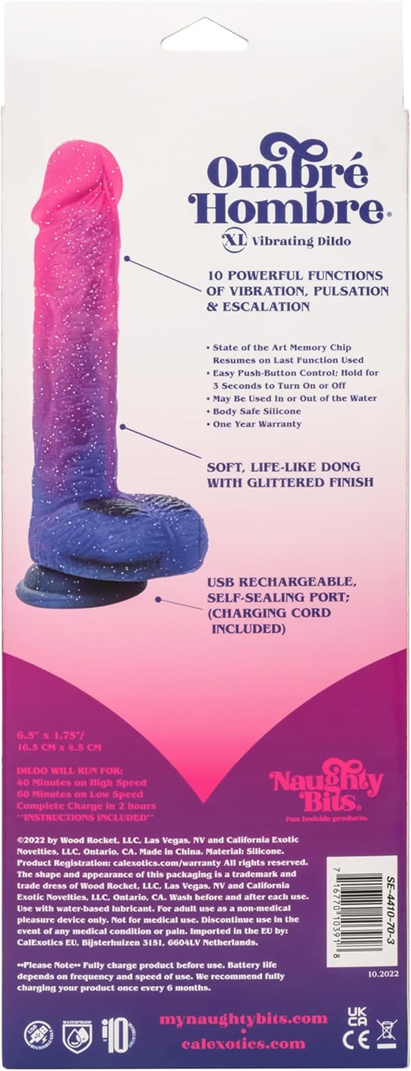 Dildo vibrator Ombre pentru bărbați