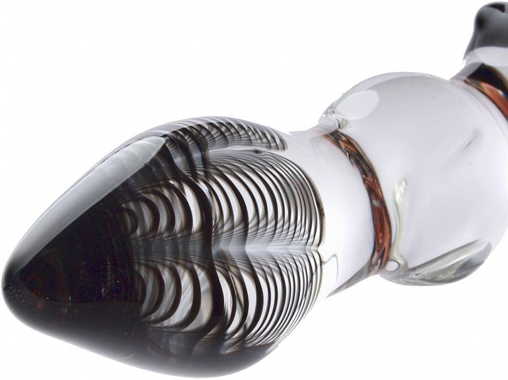 Dildo din sticlă CHIZU, punct G elegant de cea mai înaltă clasă, 18 * 4cm