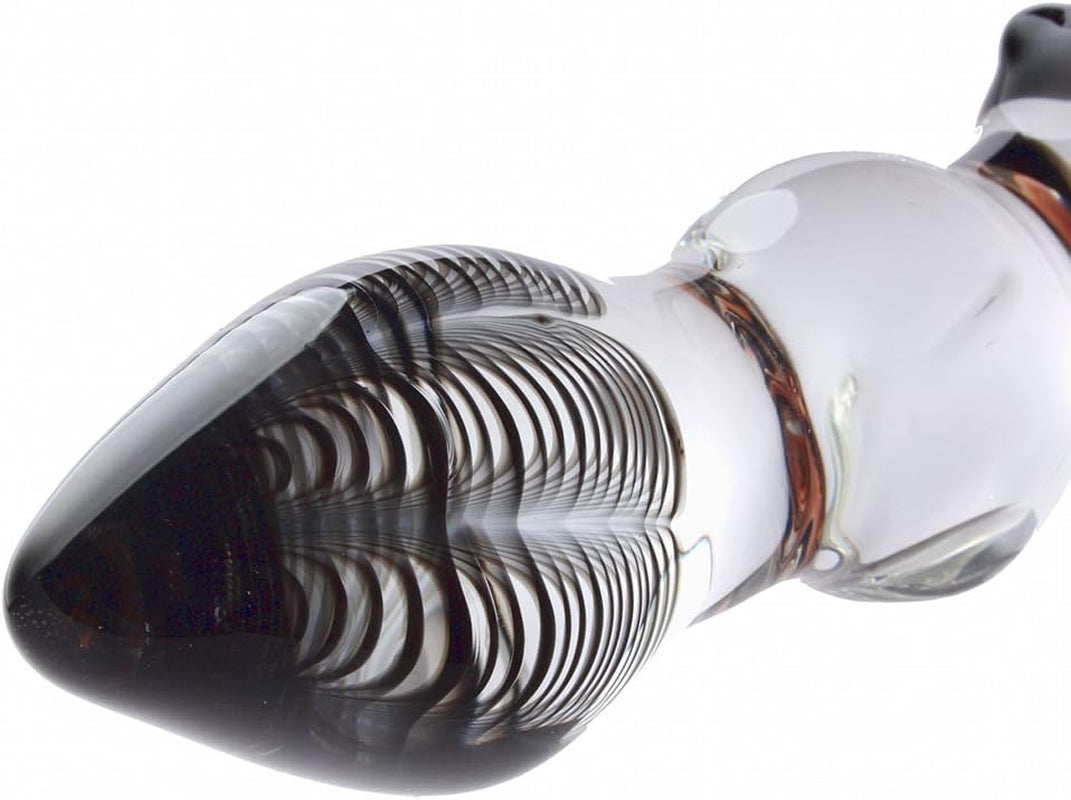 Dildo din sticlă CHIZU, punct G elegant de cea mai înaltă clasă, 18 * 4cm