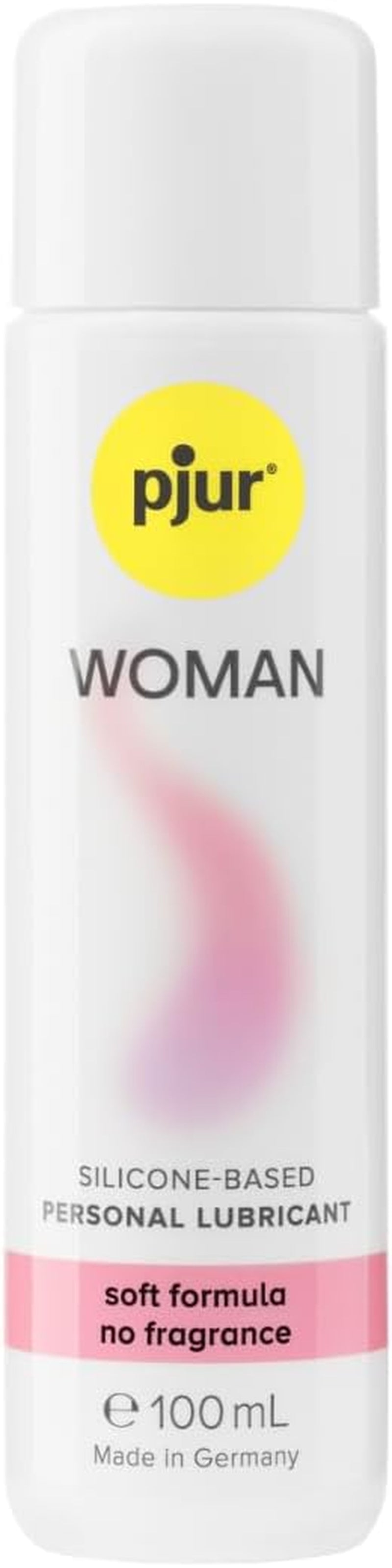 pjur WOMAN (100ml) - Lubrifiant pe bază de silicon pentru femei - pentru sex incitant și plăcere de lungă durată - ideal pentru pielea sensibilă