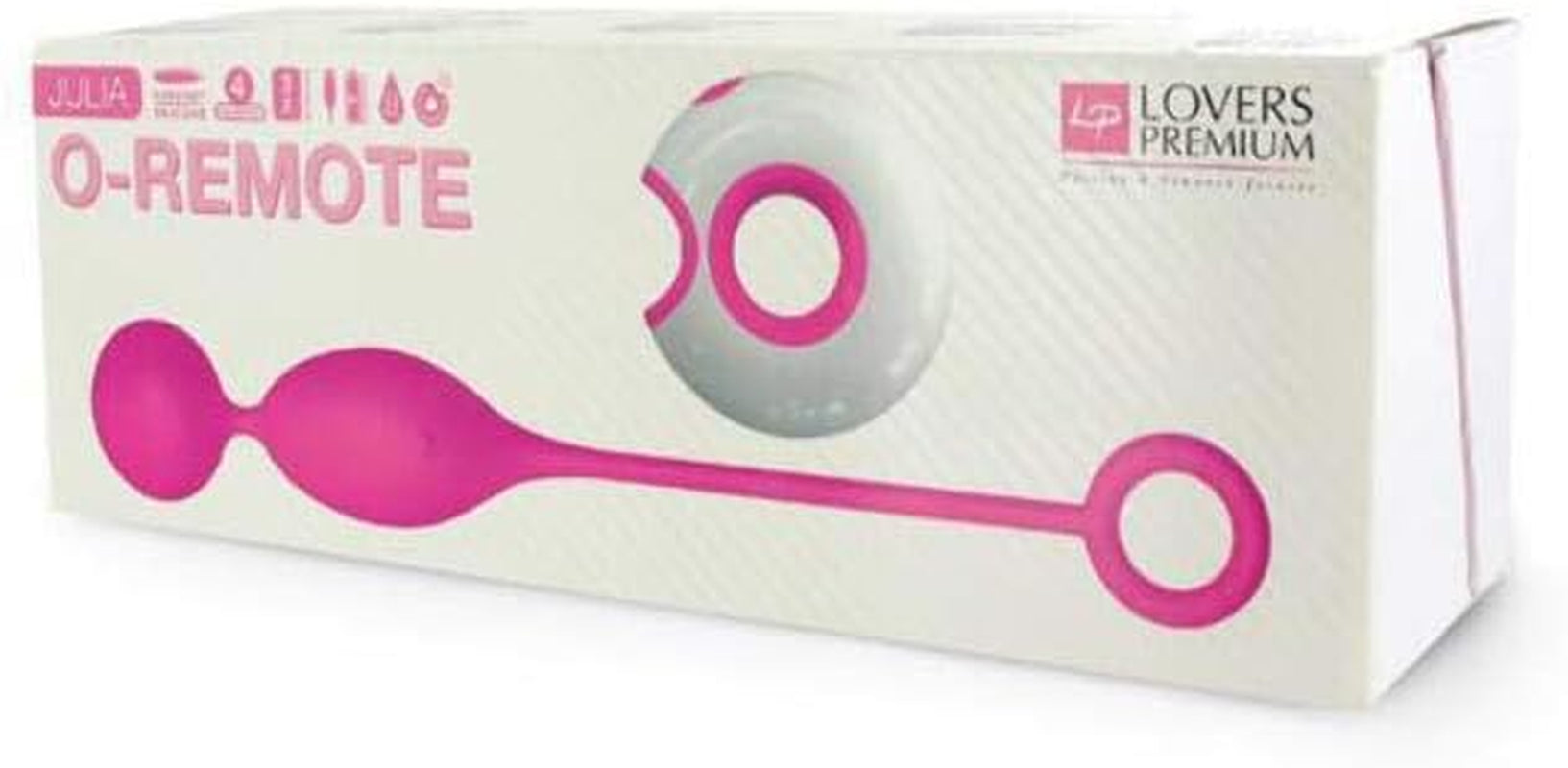 Ouă LoversPremium roz cu telecomandă Julia