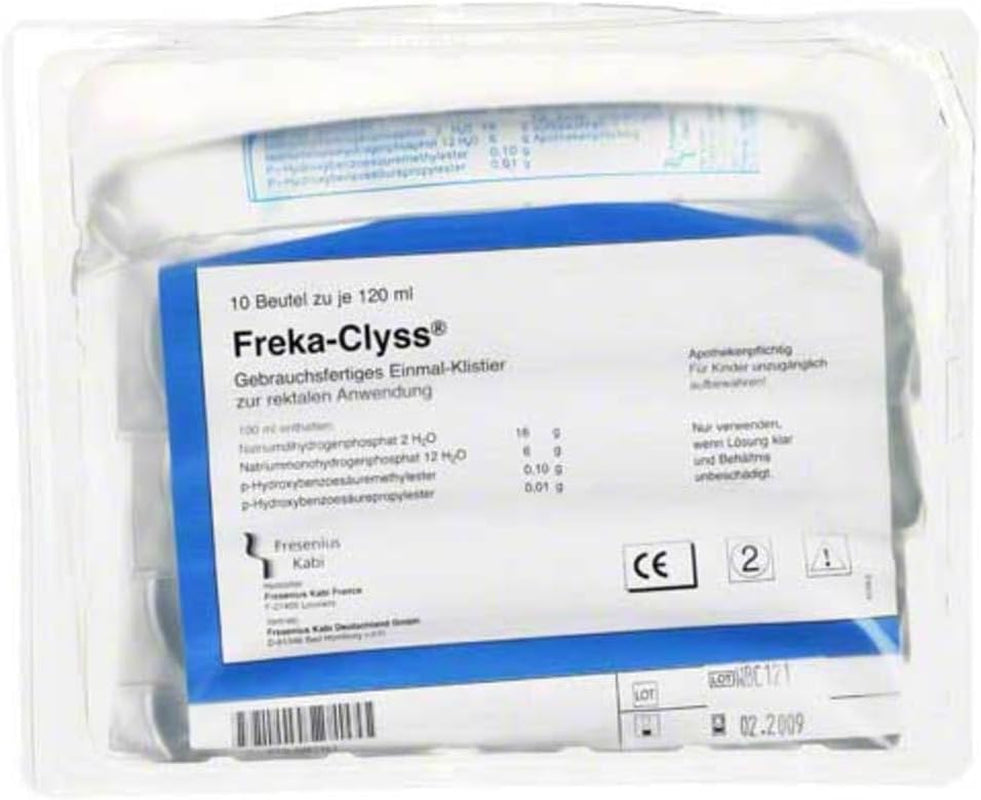 Clisme FREKA CLYSS 10X120 ml