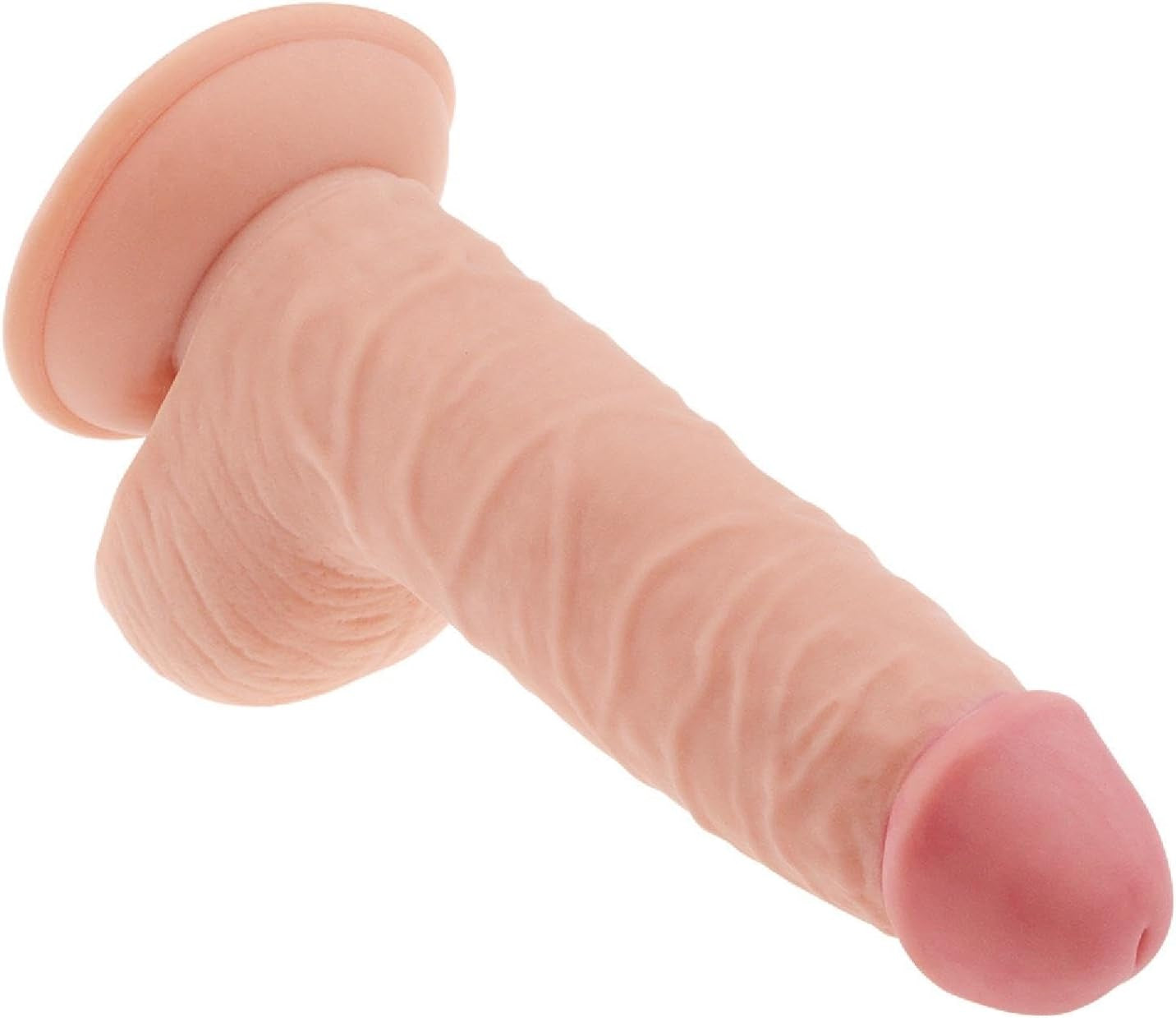Dildo realist Lovetoy The Ultra Soft Dude, culoare nud, 7.5 (Ø 4.5x19 cm)